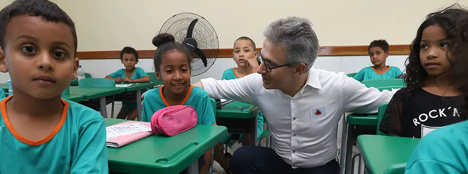Mãos Dadas: nova escola é destaque em qualidade e infraestrutura em Ladainha, com apoio do Governo de Minas
