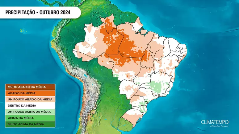Outubro chega com calorão e risco de tempestades