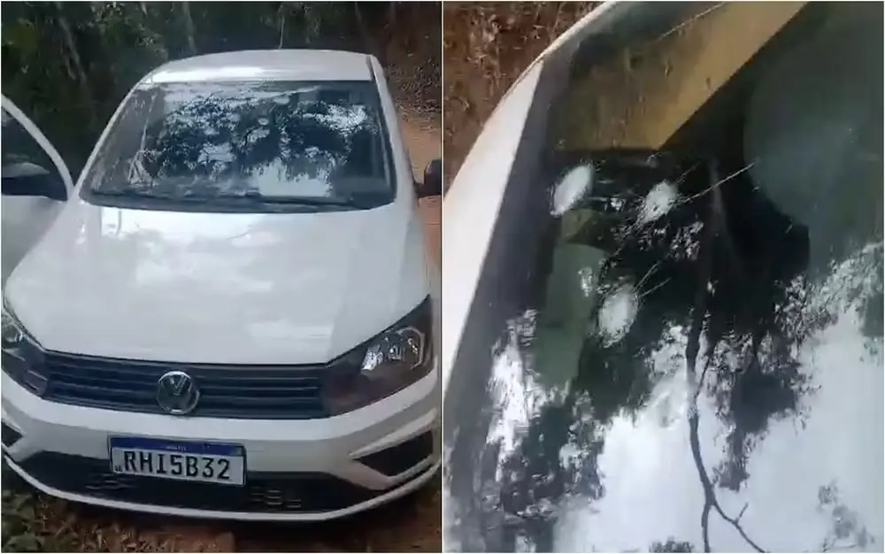 Carro de candidato a prefeito é encontrado com marcas de tiros no Sul de Minas