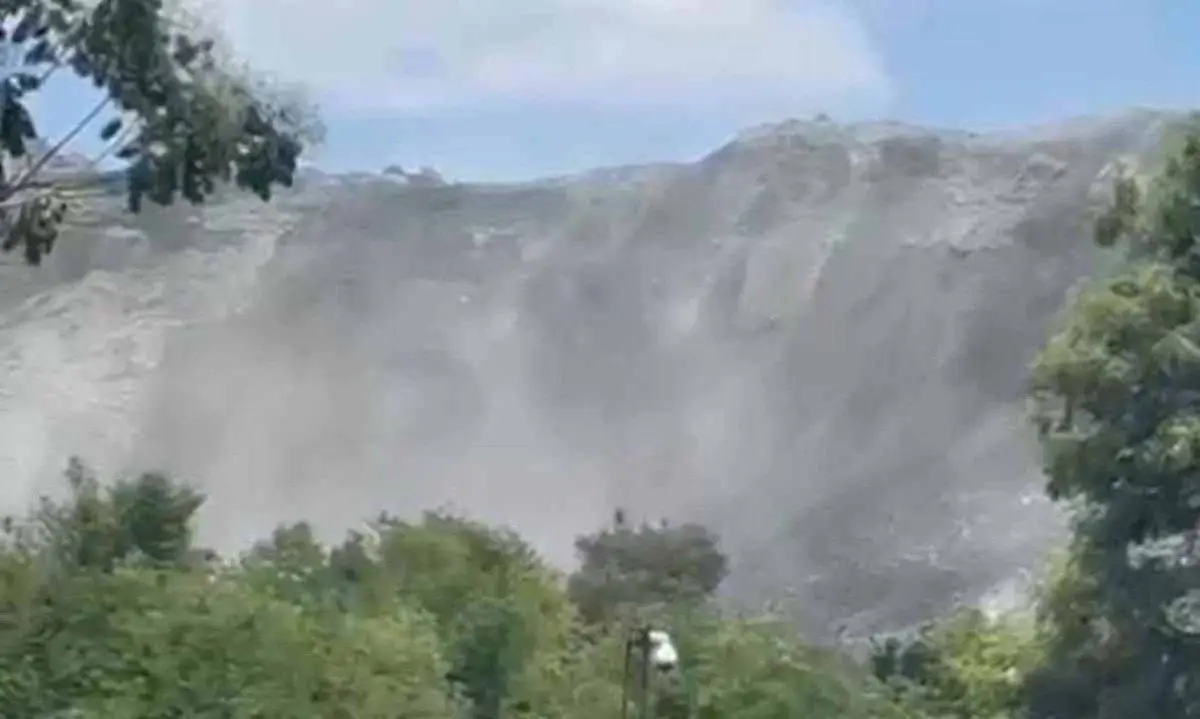 Chuva piora deslizamentos na Mina Turmalina