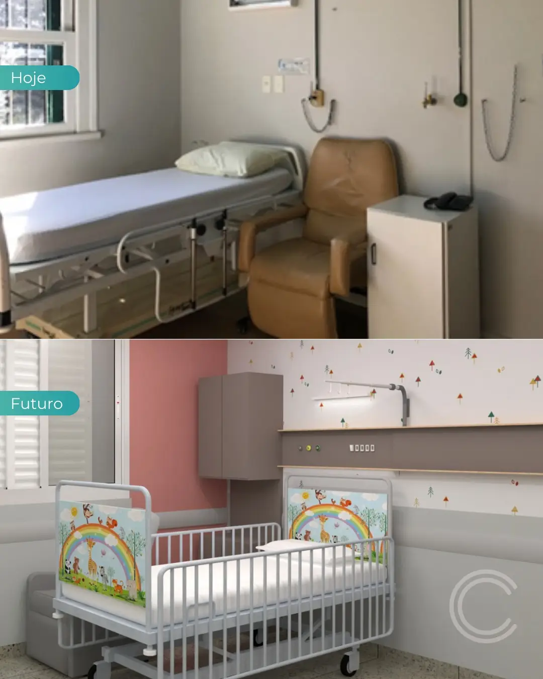 CSSJD inicia obras no setor de Pediatria