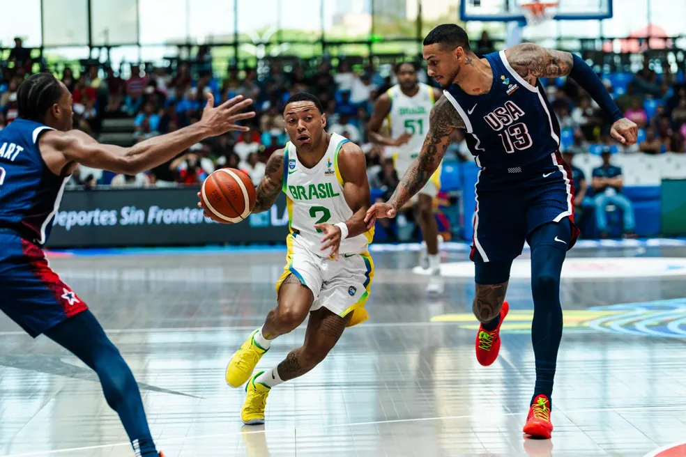 Virada épica: Brasil elimina os EUA e está na final da AmeriCup