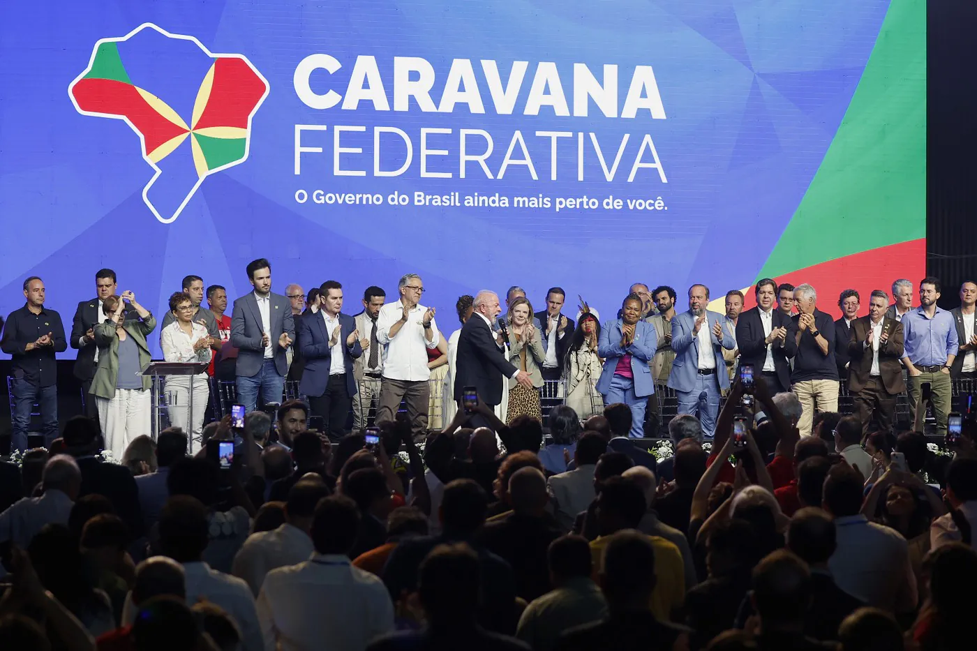 Caravana Federativa reúne prefeitos mineiros em BH