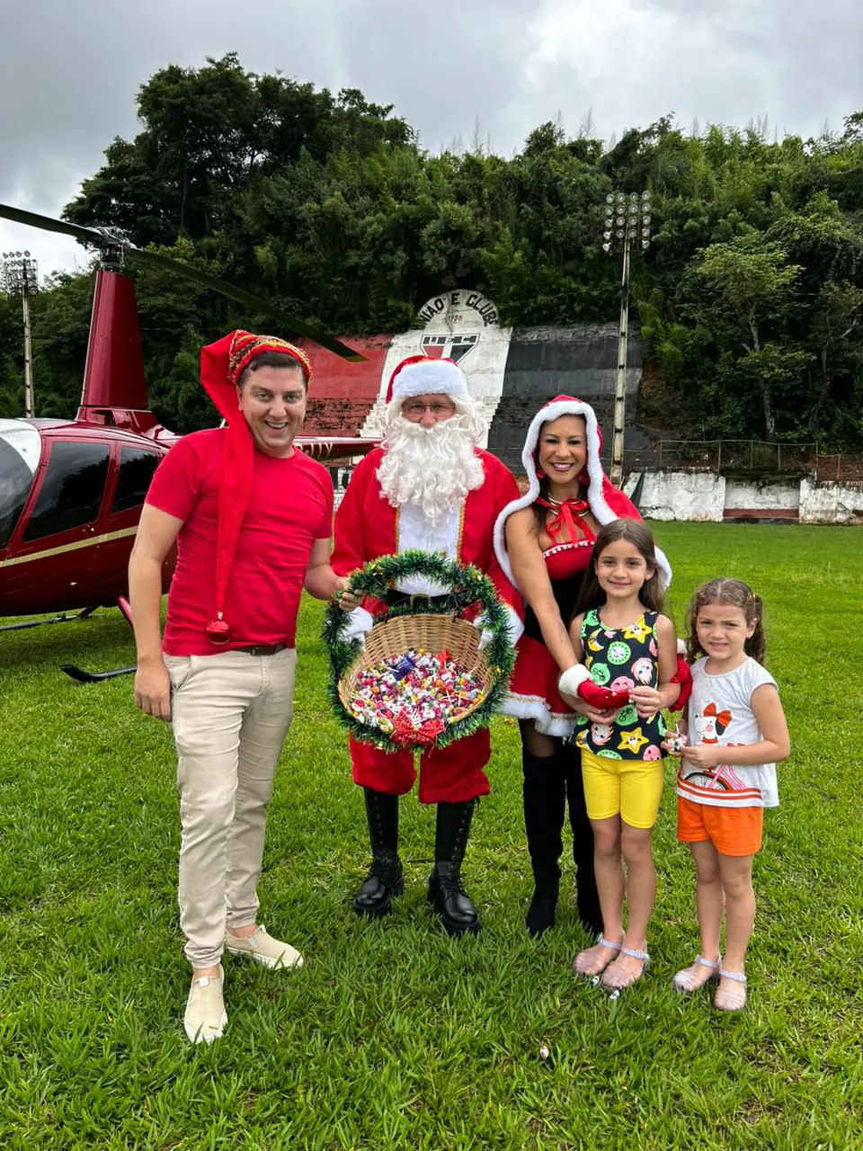 Deputado Fabiano Cazeca e Wirley Reis promovem Primeiro Natal Solidário em Itapecerica