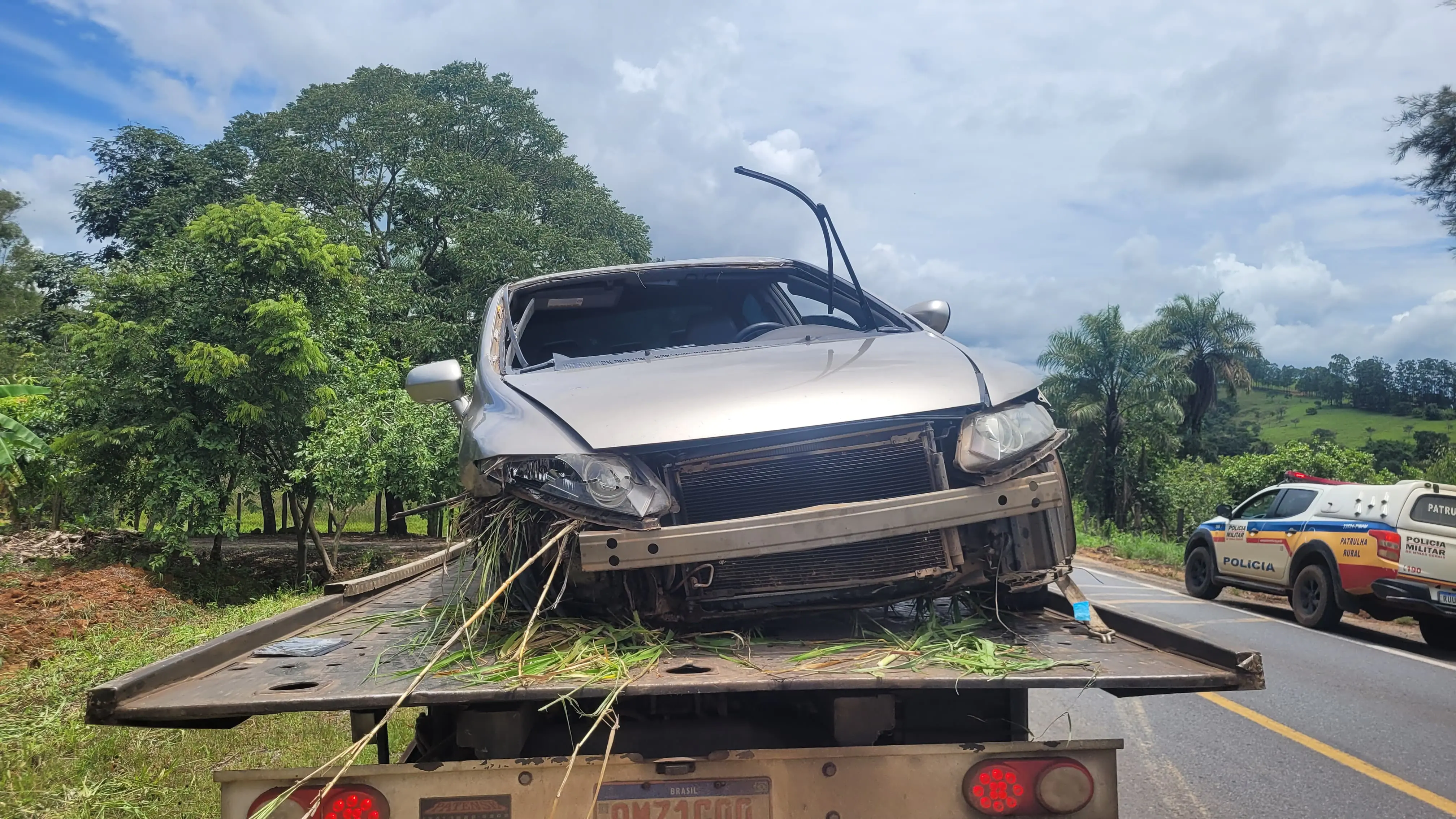 Grave acidente na BR-354 termina com morte de condutor