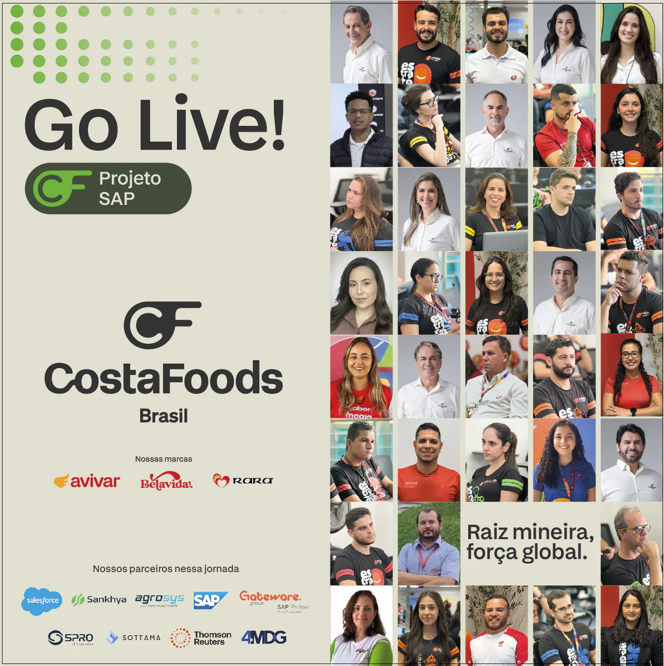 CostaFoods Brasil dá início ao Go Live do SAP S/4HANA e avança em sua jornada de transformação digital