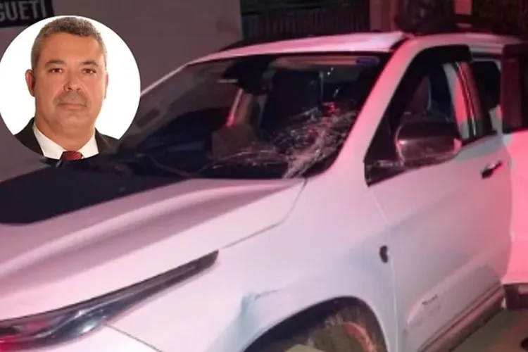Vereador atropela, foge e é preso
