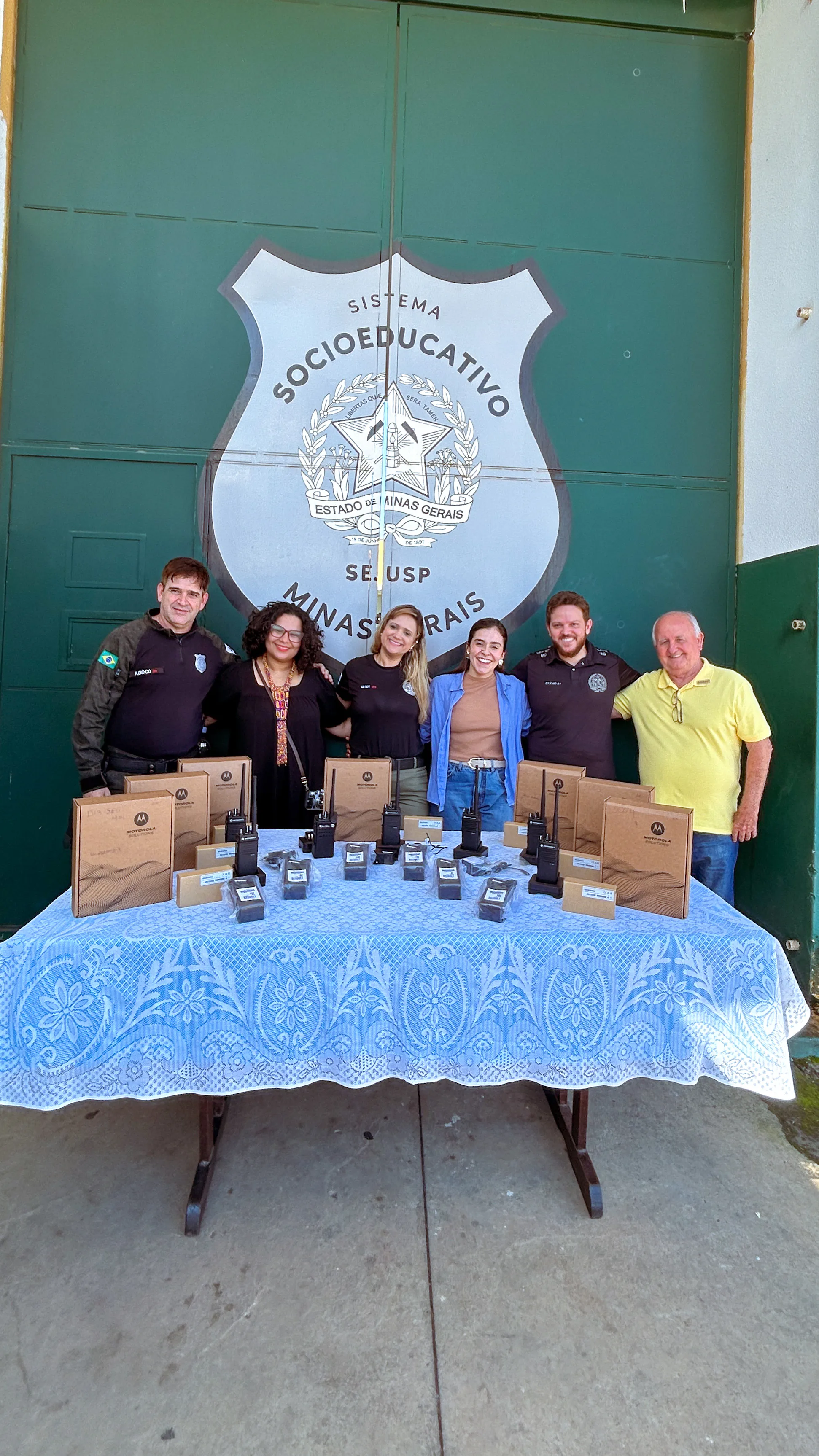 Deputada Lohanna destina R$ 54 mil para compra de rádios para os agentes do socioeducativo